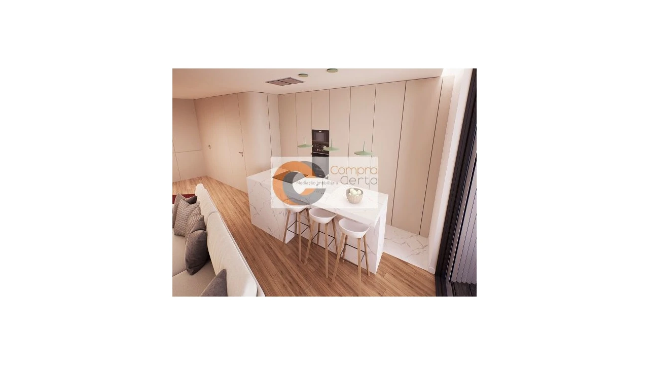 Apartamento T1 para Venda em Caldelas Foto 3