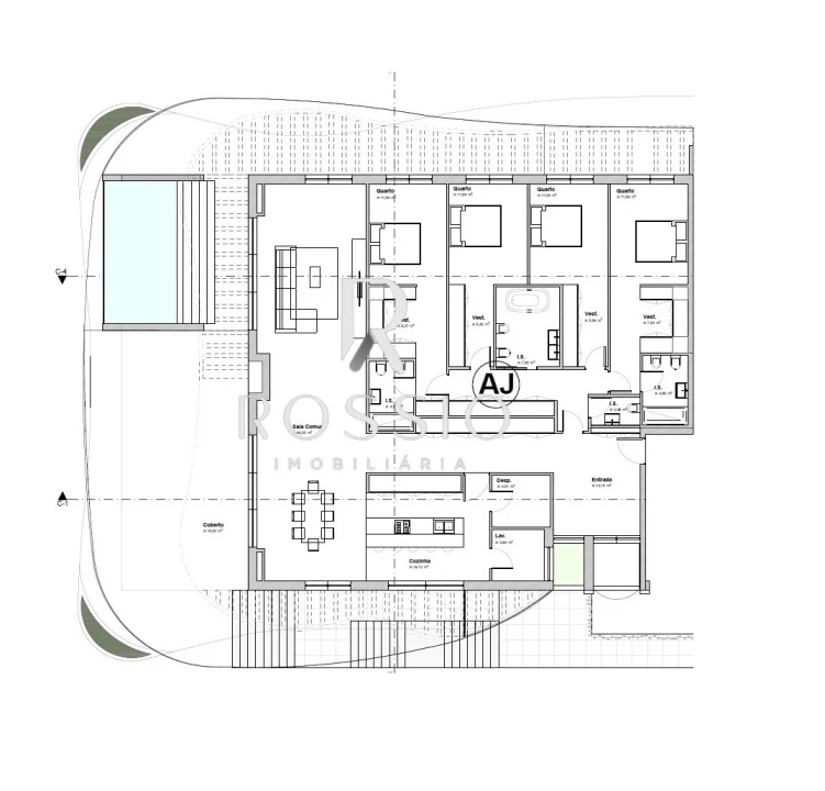 Apartamento T4 para Venda em Nogueira, Fraião e Lamaçães Foto 1