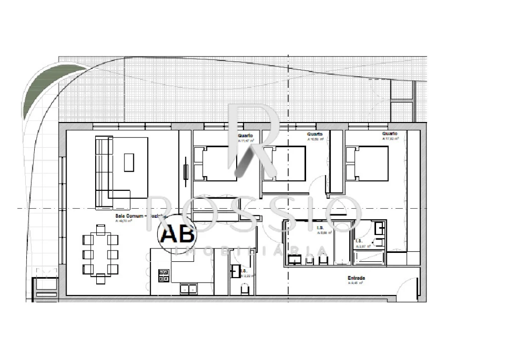 Apartamento T3 para Venda em Nogueira, Fraião e Lamaçães Foto 1