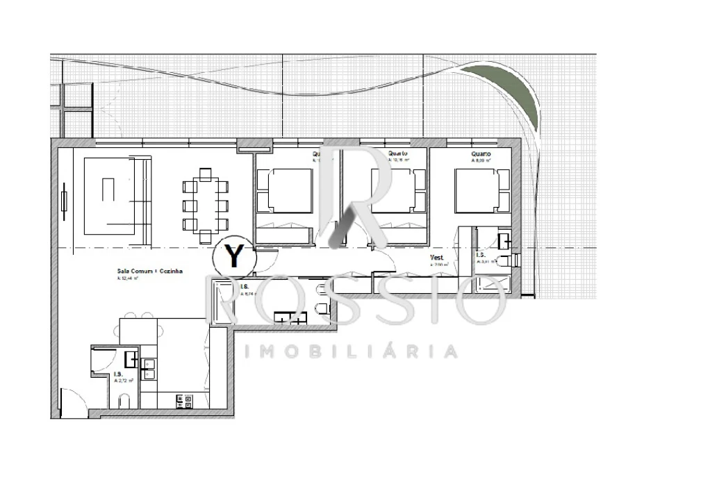 Apartamento T3 para Venda em Nogueira, Fraião e Lamaçães Foto 1