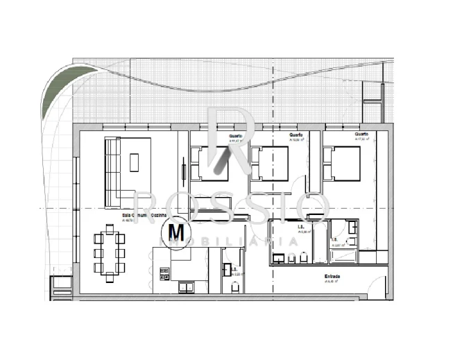 Apartamento T3 para Venda em Nogueira, Fraião e Lamaçães