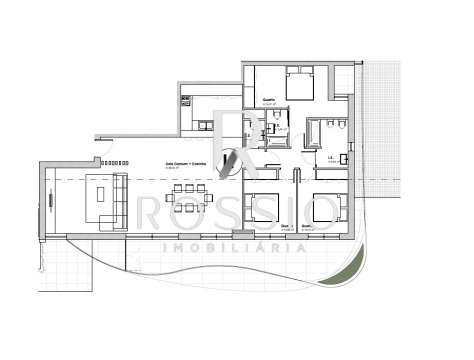 Apartamento T3 para Venda em Nogueira, Fraião e Lamaçães Foto 1