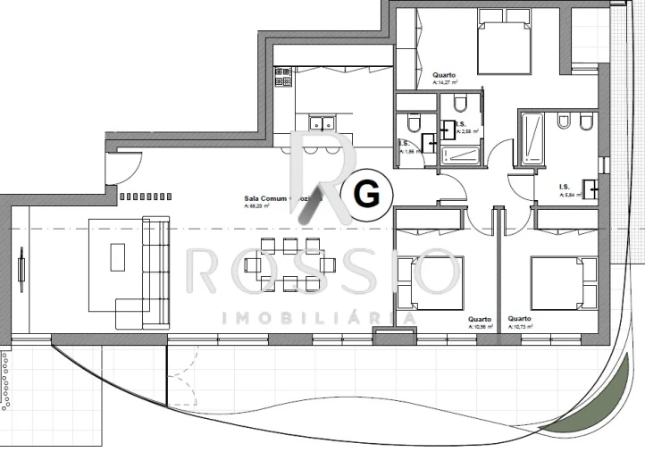 Apartamento T3 para Venda em Nogueira, Fraião e Lamaçães