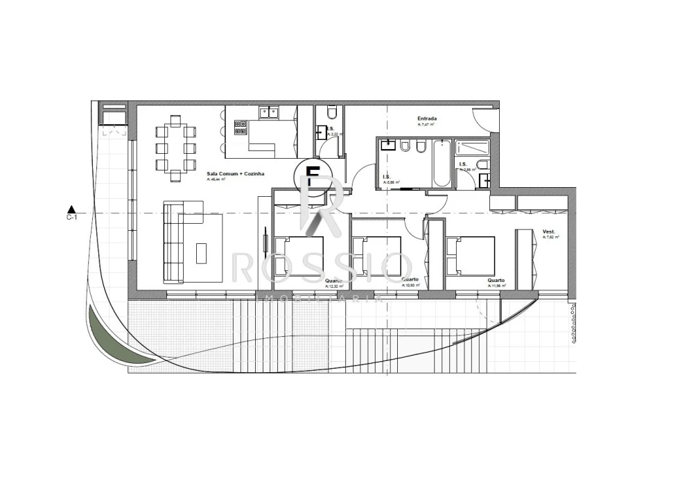 Apartamento T3 para Venda em Nogueira, Fraião e Lamaçães Foto 1