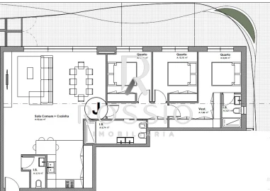 Apartamento T3 para Venda em Nogueira, Fraião e Lamaçães