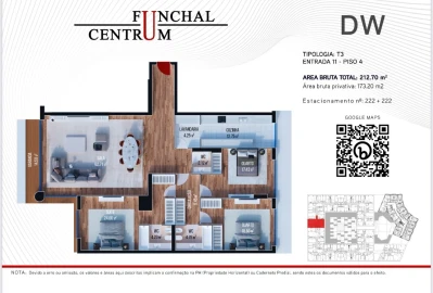 Apartamento T3 para Venda em Funchal (Se)