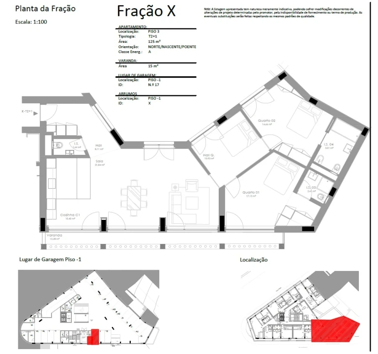Apartamento T3 para Venda em Bonfim Foto 8