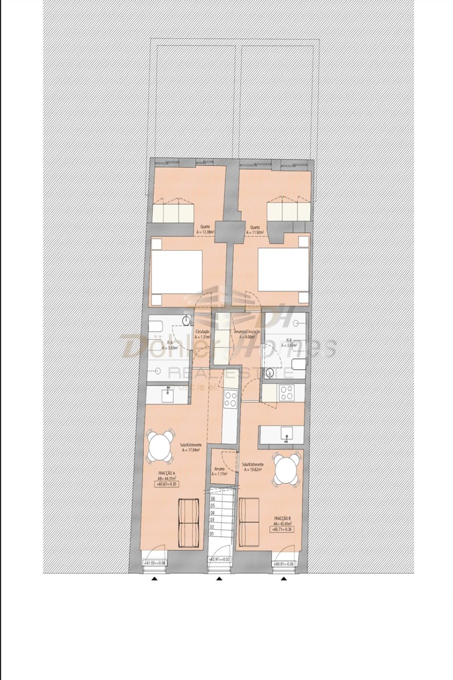Apartamento T1 para Venda em Estrela Foto 19