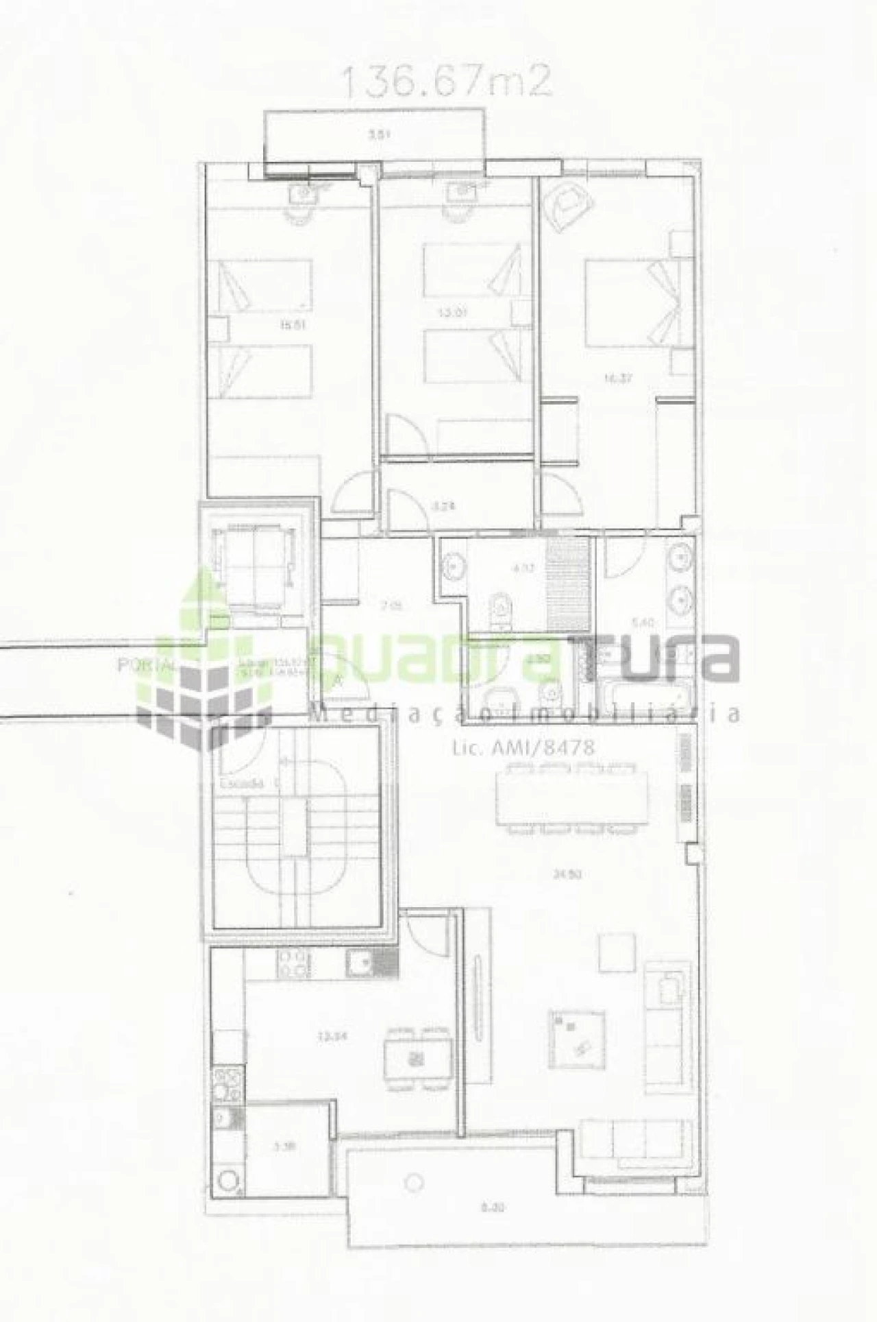 Apartamento T3 para Venda em Paranhos Foto 6