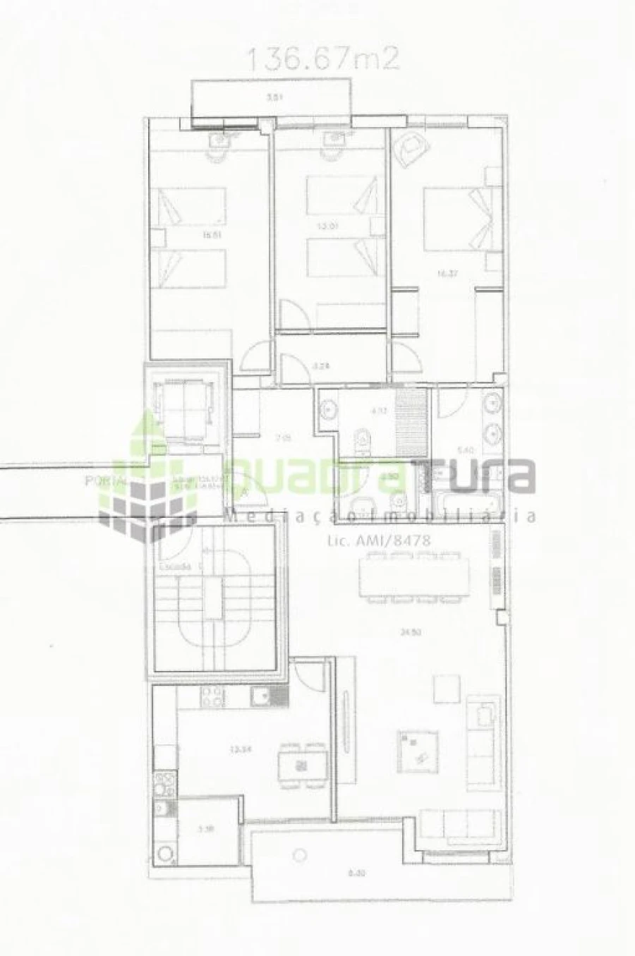 Apartamento T3 para Venda em Paranhos Foto 6
