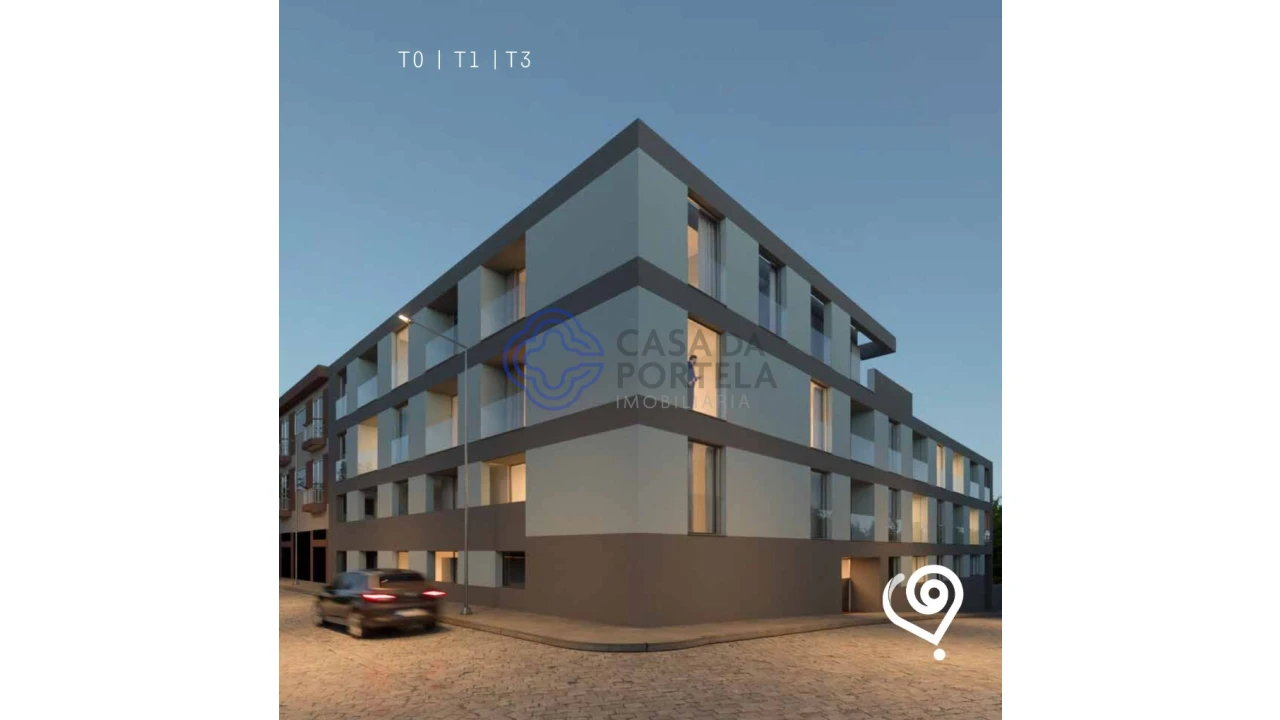 Apartamento T1 para Venda em São Mamede de Infesta e Senhora da Hora Foto 1