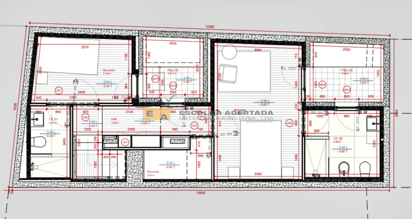 Apartamento T1 para Venda em Cedofeita, Santo Ildefonso, Sé, Miragaia, São Nicolau e Vitória Foto 20