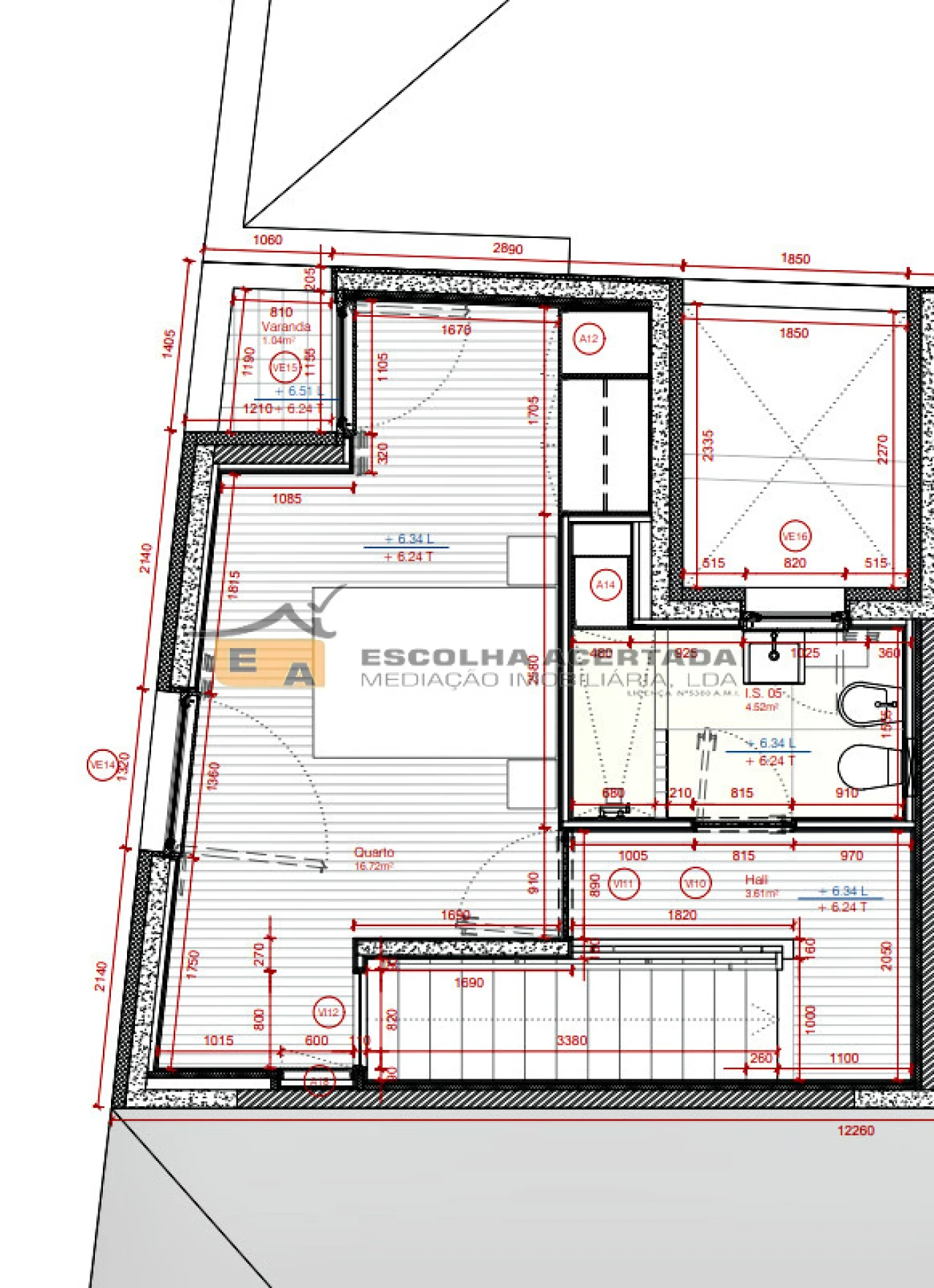 Apartamento T2 para Venda em Cedofeita, Santo Ildefonso, Sé, Miragaia, São Nicolau e Vitória Foto 16