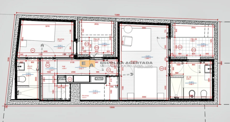 Apartamento T2 para Venda em Cedofeita, Santo Ildefonso, Sé, Miragaia, São Nicolau e Vitória Foto 20