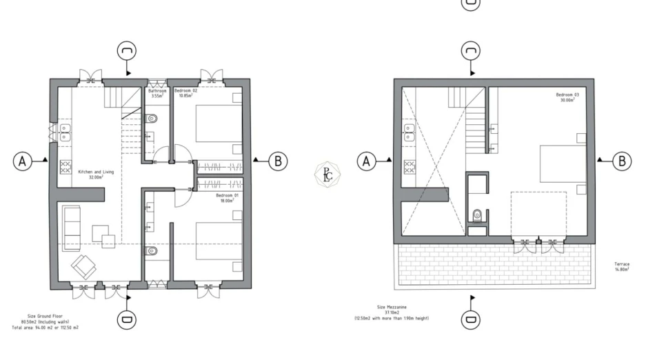 Moradia T2 para Venda em Alte Foto 23