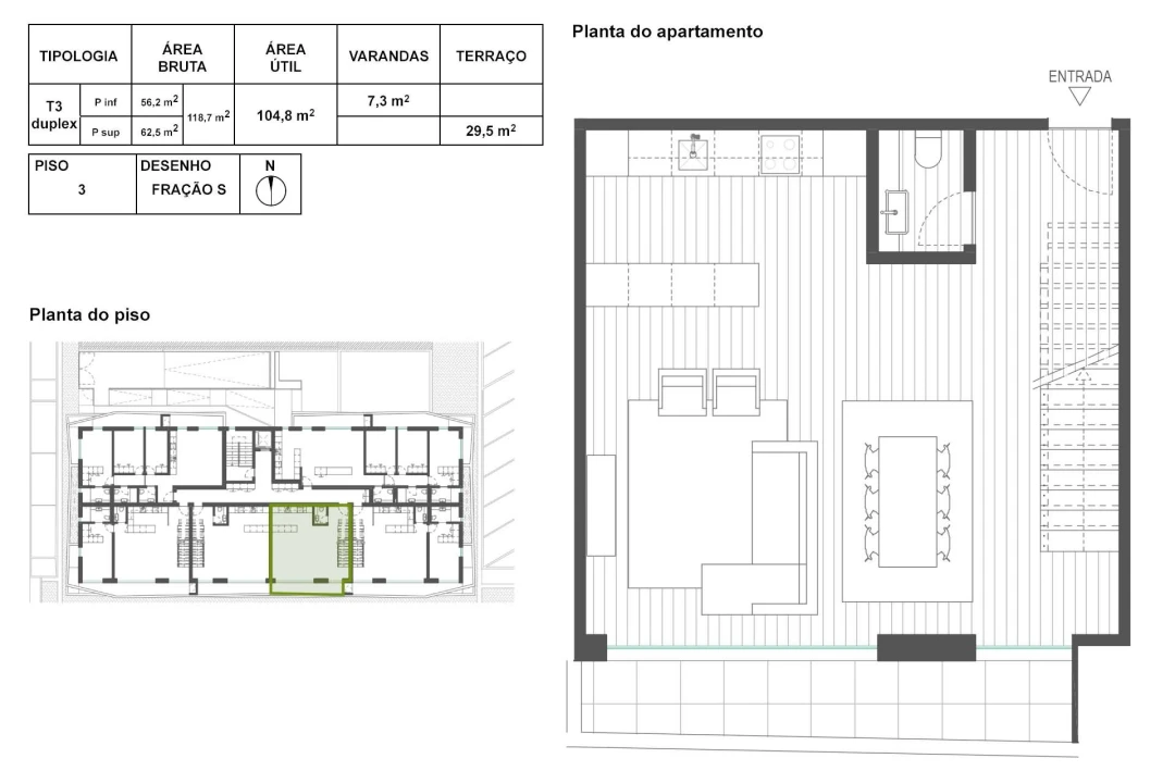 Apartamento T3 para Venda em Glória e Vera Cruz Foto 15