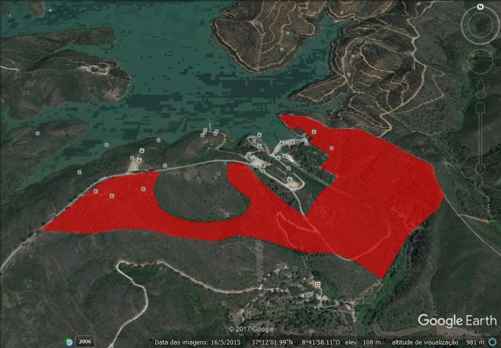Terreno Misto para Venda em Odiaxere Planta 1