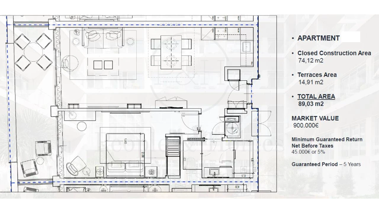 Apartamento T1 para Venda em Belém Foto 27