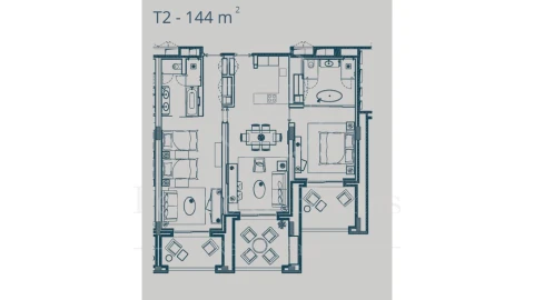 Apartamento T2 para Venda em Albufeira e Olhos de Água