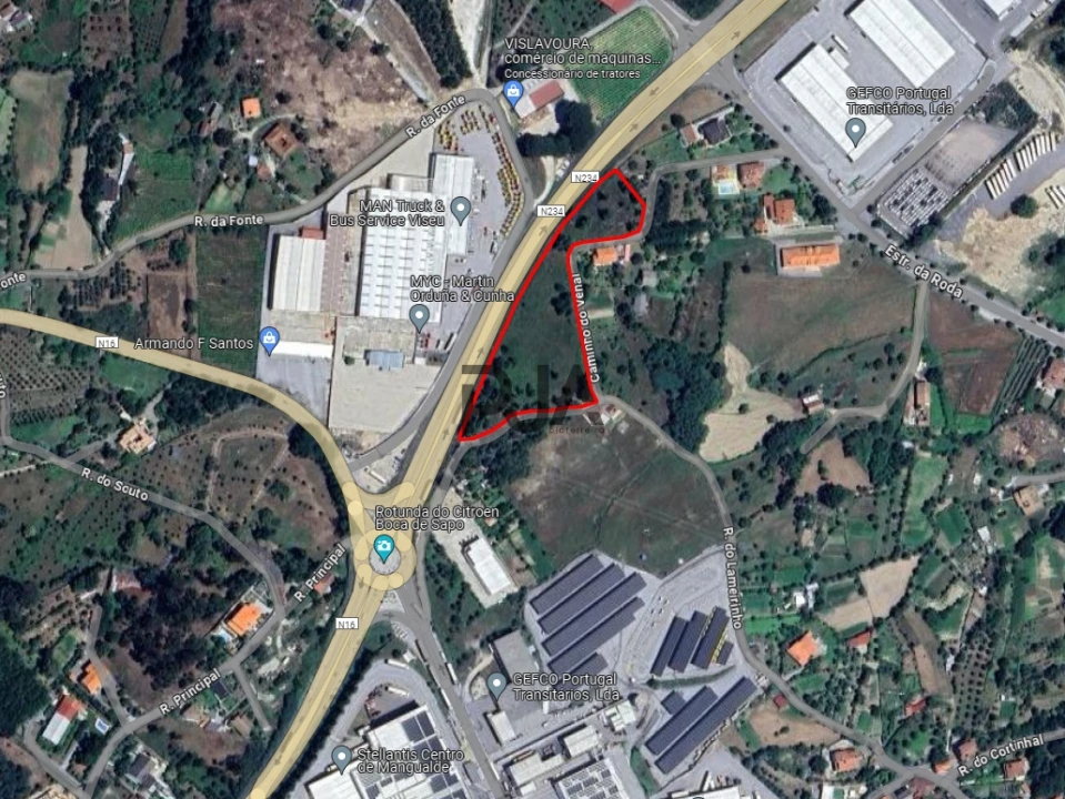 Terreno Comércio / Armazém para Venda em Mangualde, Mesquitela e Cunha Alta Foto 7