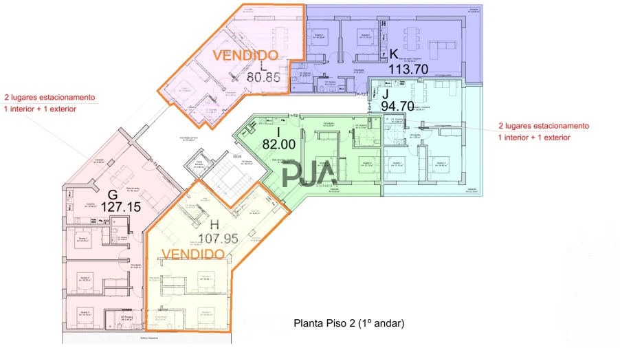 Apartamento T3 para Venda em Mangualde, Mesquitela e Cunha Alta Foto 7