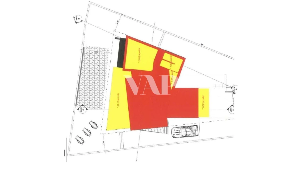 Moradia T4 para Venda em Quarteira Planta 2