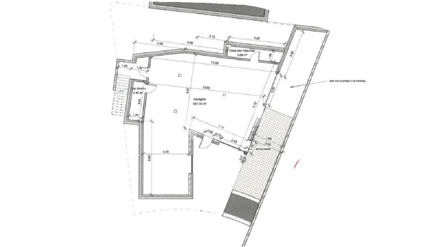 Moradia T4 para Venda em Quarteira Planta 1