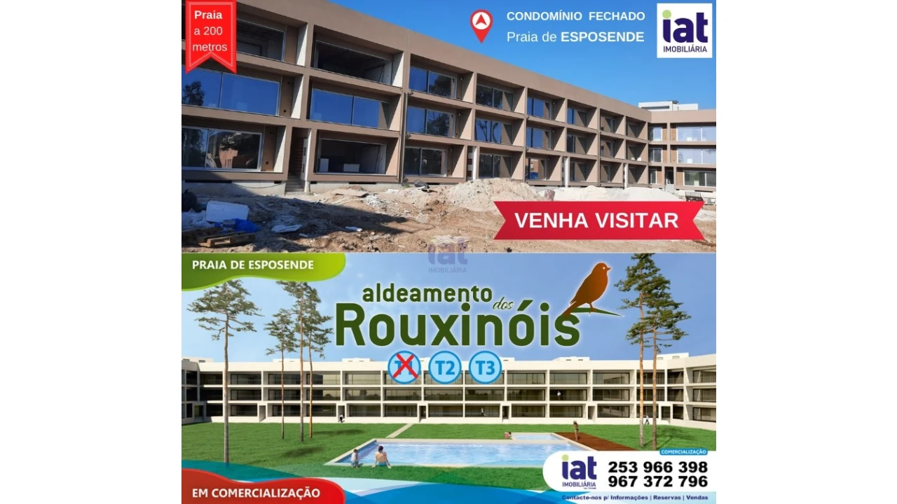 Apartamento T2 para Venda em Esposende, Marinhas e Gandra Foto 6