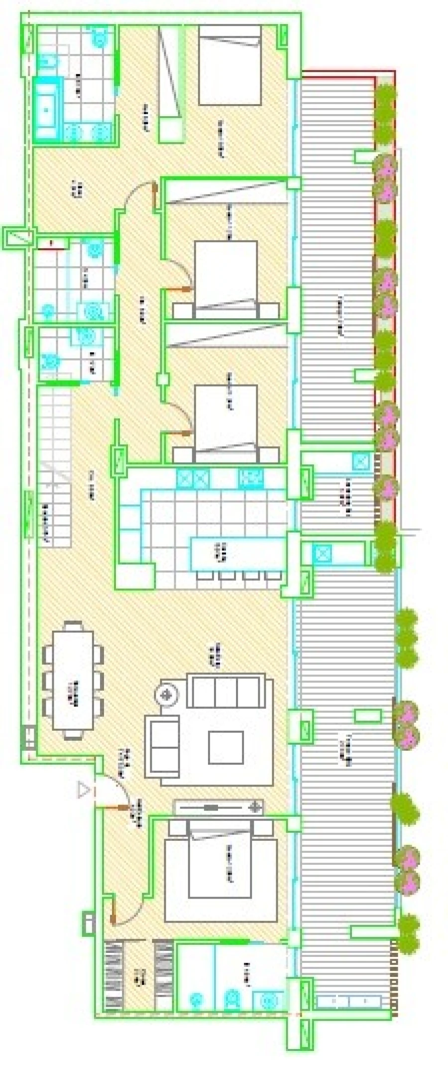 Apartamento T4 para Venda em Faro (Sé e São Pedro) Planta 1