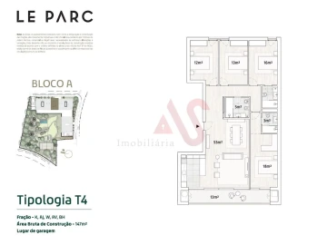 Apartamento T4 para Venda em Canidelo