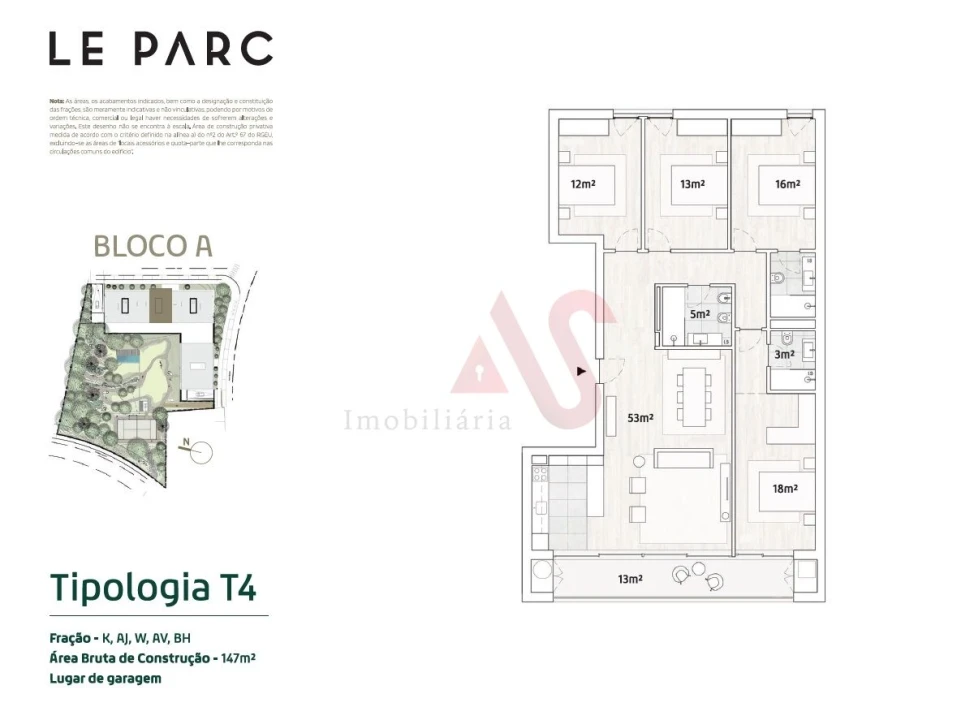 Apartamento T4 para Venda em Canidelo Foto 9