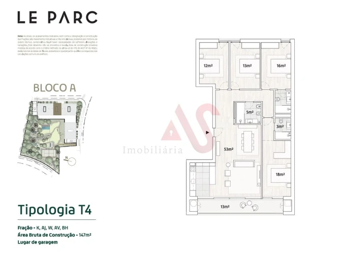 Apartamento T4 para Venda em Canidelo Foto 9
