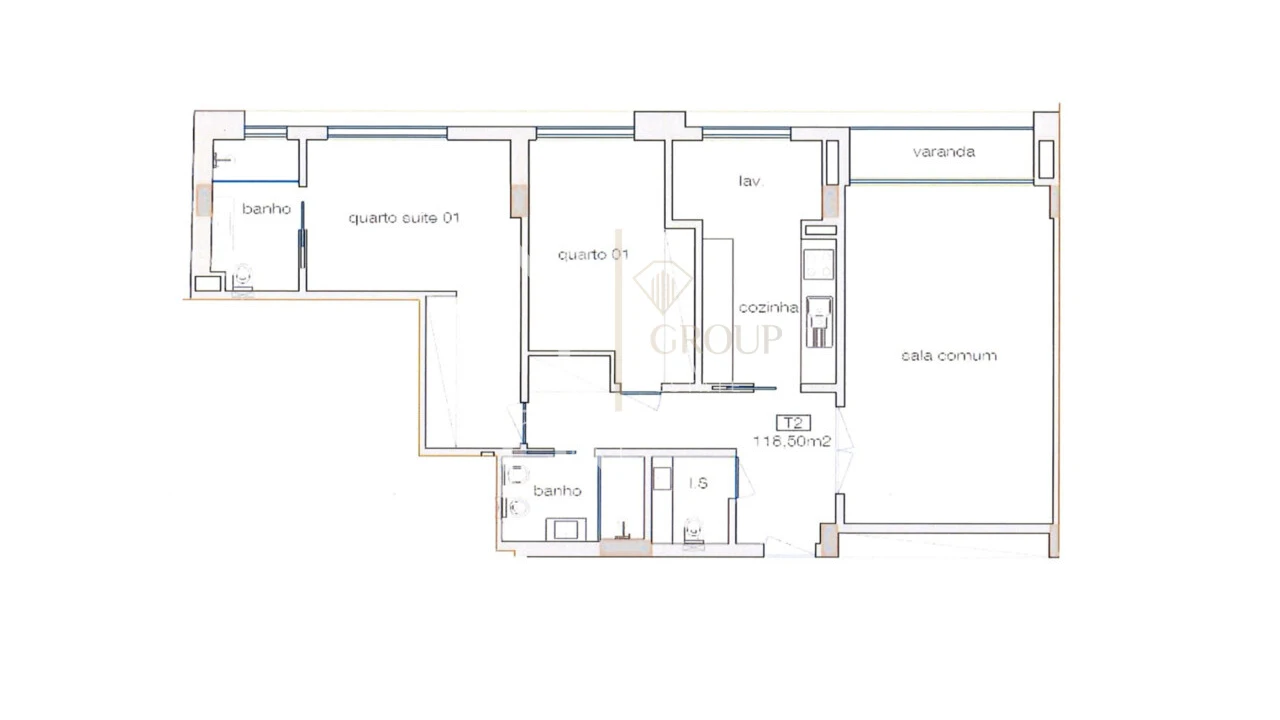 Apartamento T2 para Venda em Cedofeita, Santo Ildefonso, Sé, Miragaia, São Nicolau e Vitória Foto 1