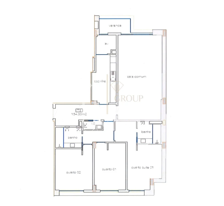 Apartamento T3 para Venda em Cedofeita, Santo Ildefonso, Sé, Miragaia, São Nicolau e Vitória Foto 4