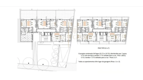 Apartamento T2 para Venda em Paranhos