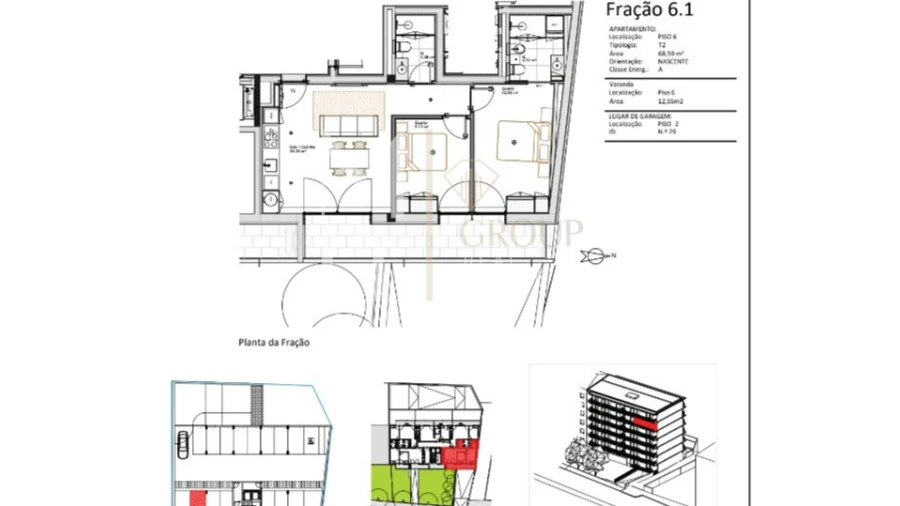 Apartamento T2 para Venda em Paranhos Foto 9