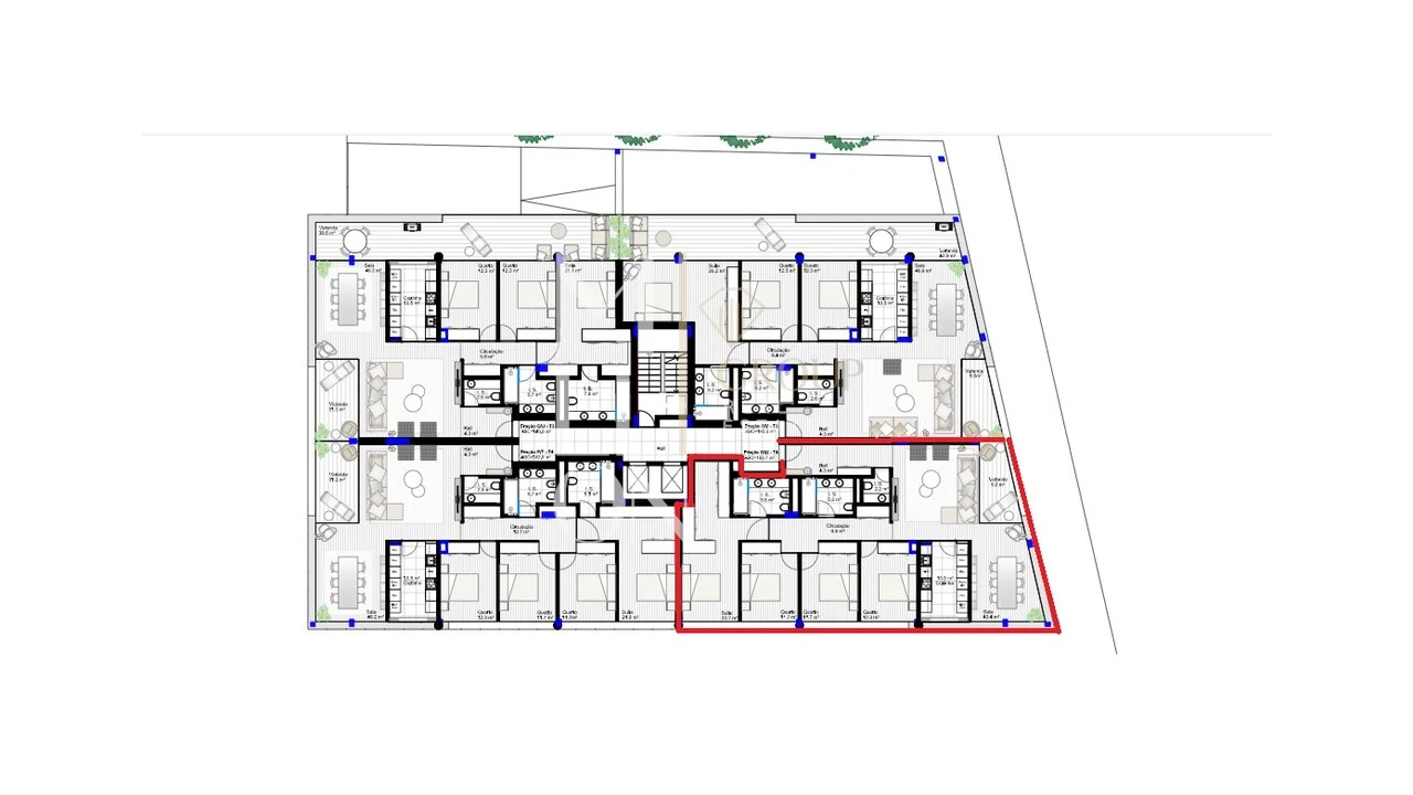 Apartamento T4 para Venda em Canidelo Foto 14