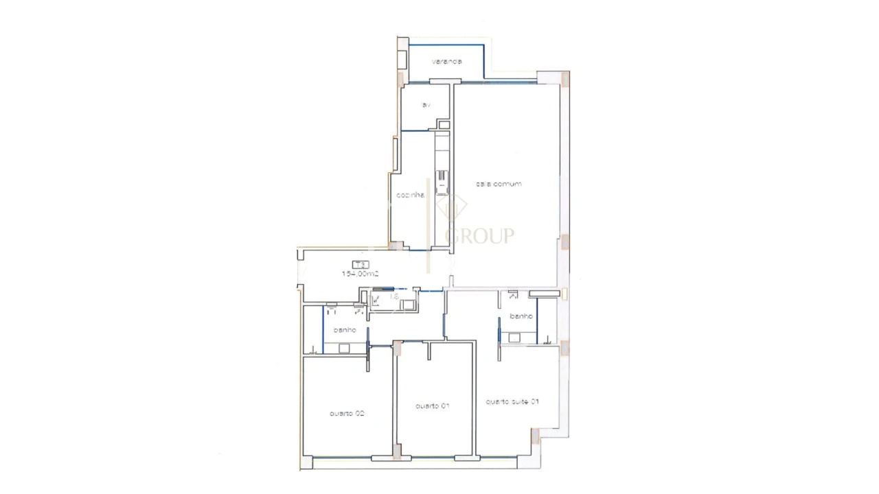 Apartamento T3 para Venda em Cedofeita, Santo Ildefonso, Sé, Miragaia, São Nicolau e Vitória Foto 3