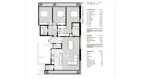 Apartamento T3 para Venda em Canidelo