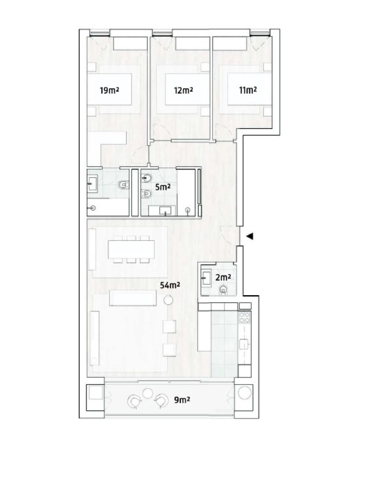 Apartamento T3 para Venda em Canidelo Foto 10