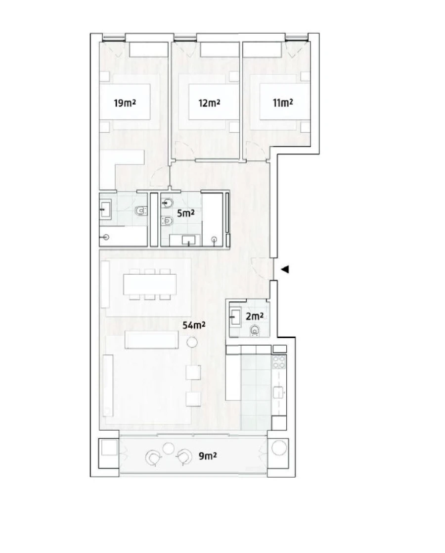 Apartamento T3 para Venda em Canidelo Foto 10