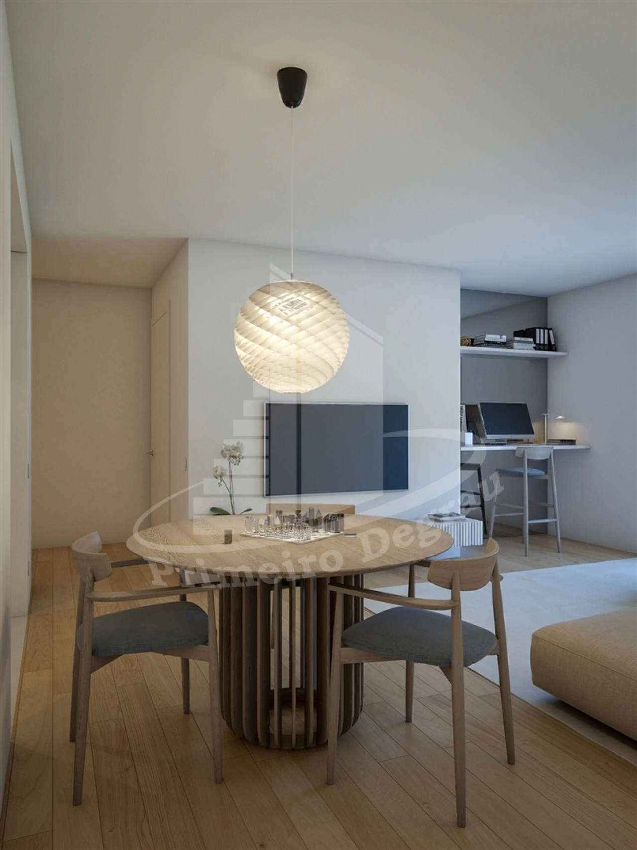 Apartamento T1 para Venda em Azurem Foto 3