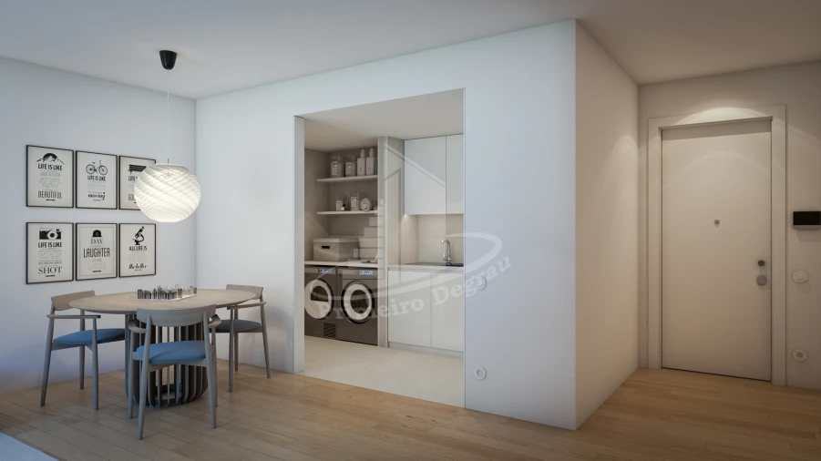 Apartamento T1 para Venda em Azurem Foto 4