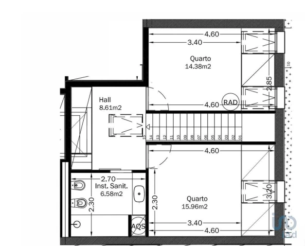Apartamento T2 para Venda em Cedofeita, Santo Ildefonso, Sé, Miragaia, São Nicolau e Vitória Foto 12