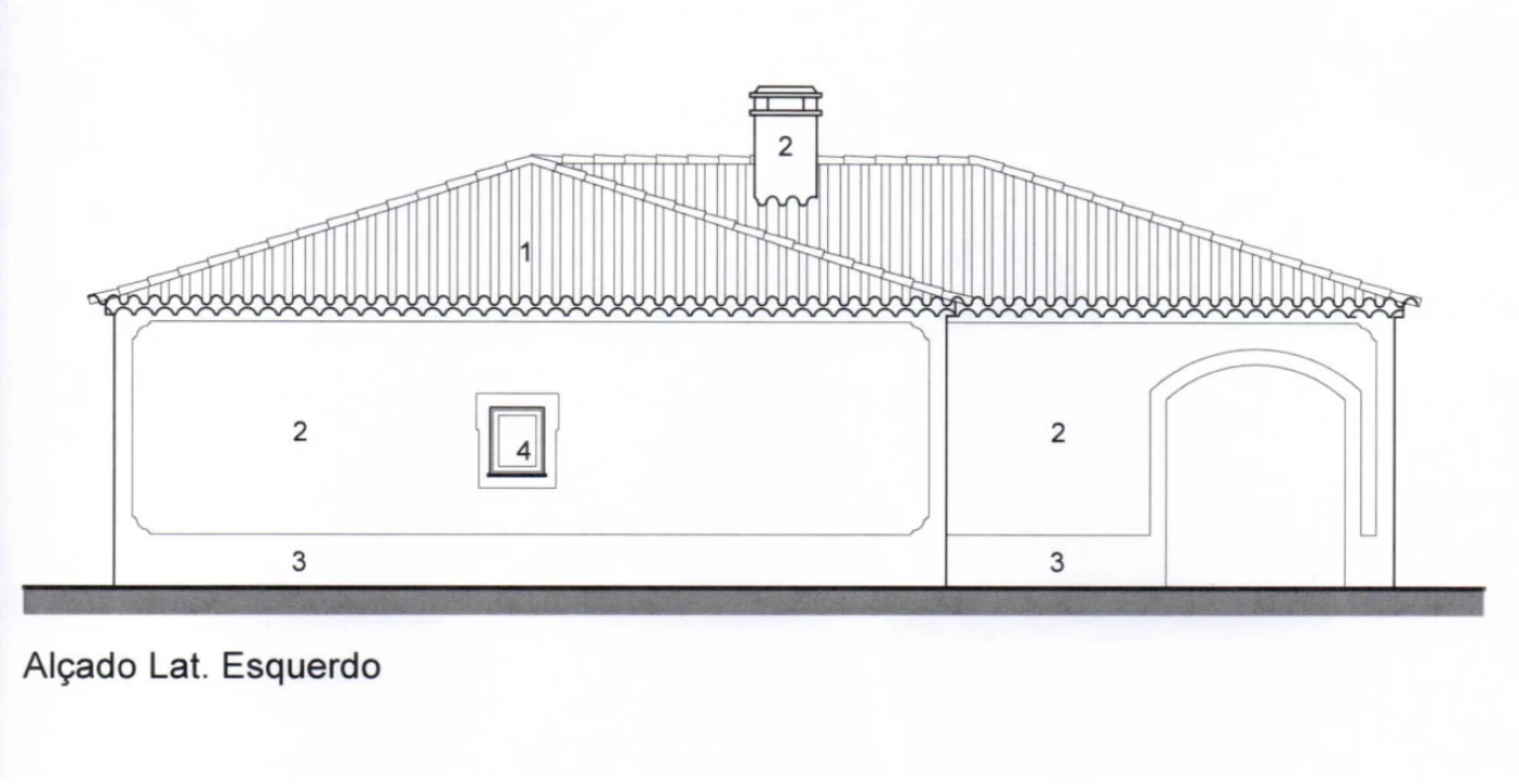 Moradia T3 para Venda em Glória do Ribatejo e Granho Planta 2