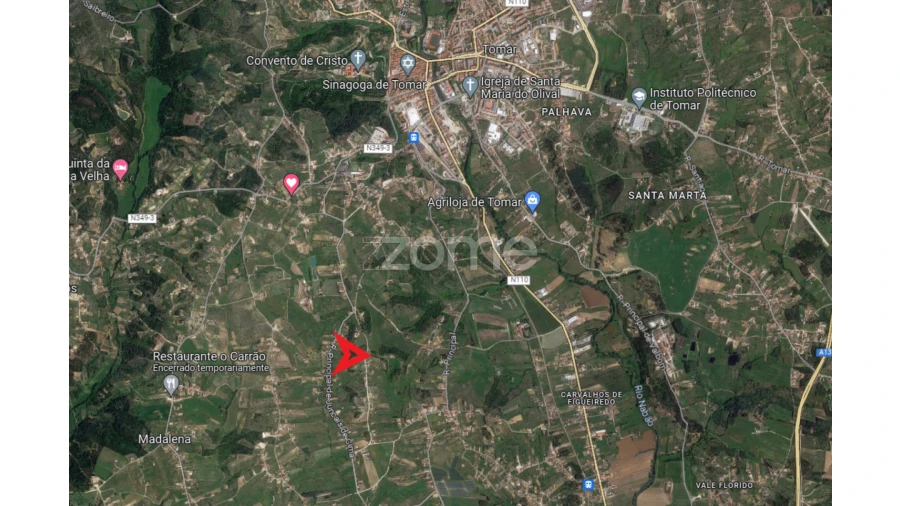 Terreno para Venda em São João Baptista e Santa Maria dos Olivais Planta 1