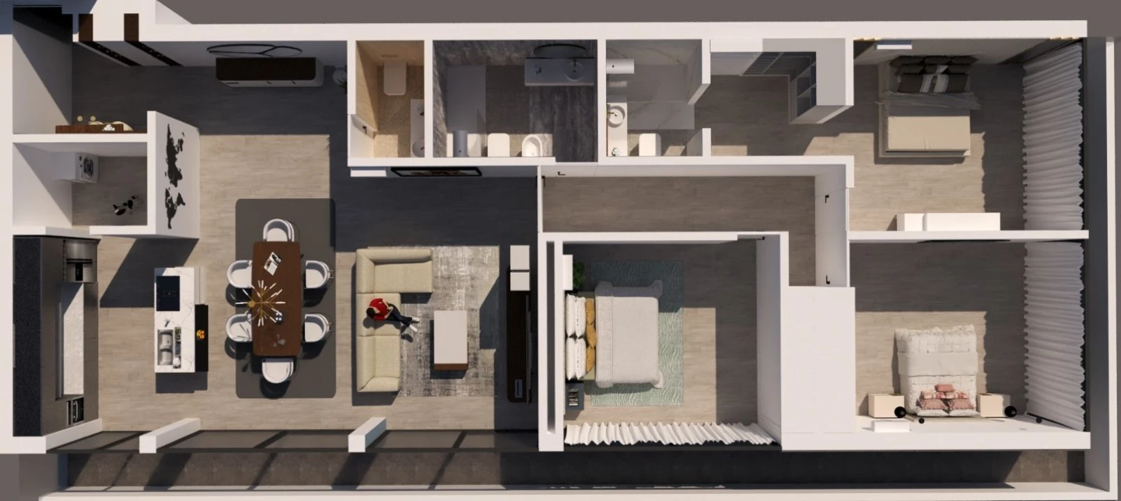 Apartamento T3 para Venda em Paços de Ferreira Foto 39