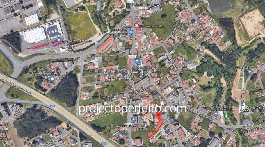 Terreno para Venda em São Felix da Marinha Foto 2