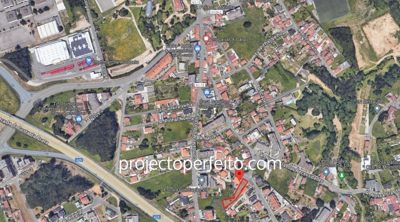Terreno para Venda em São Felix da Marinha Foto 2