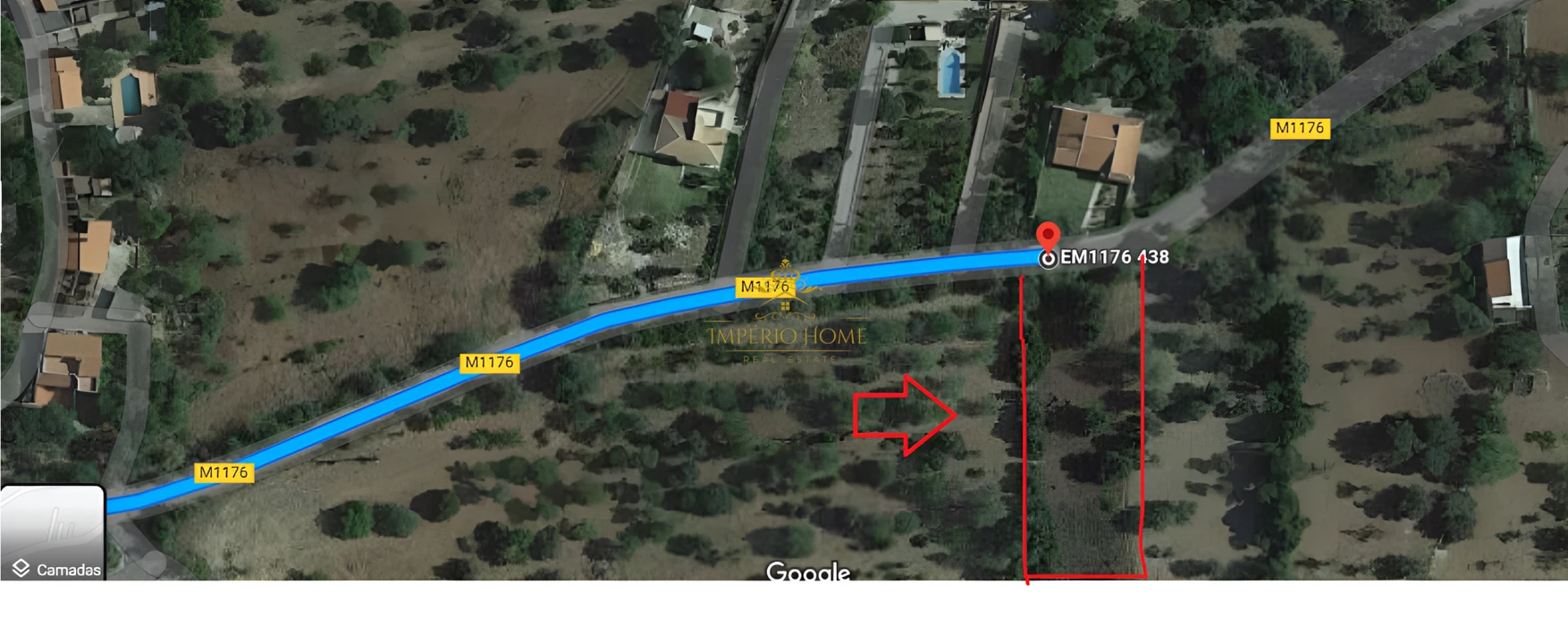 Terreno para Venda em Paderne Foto 1